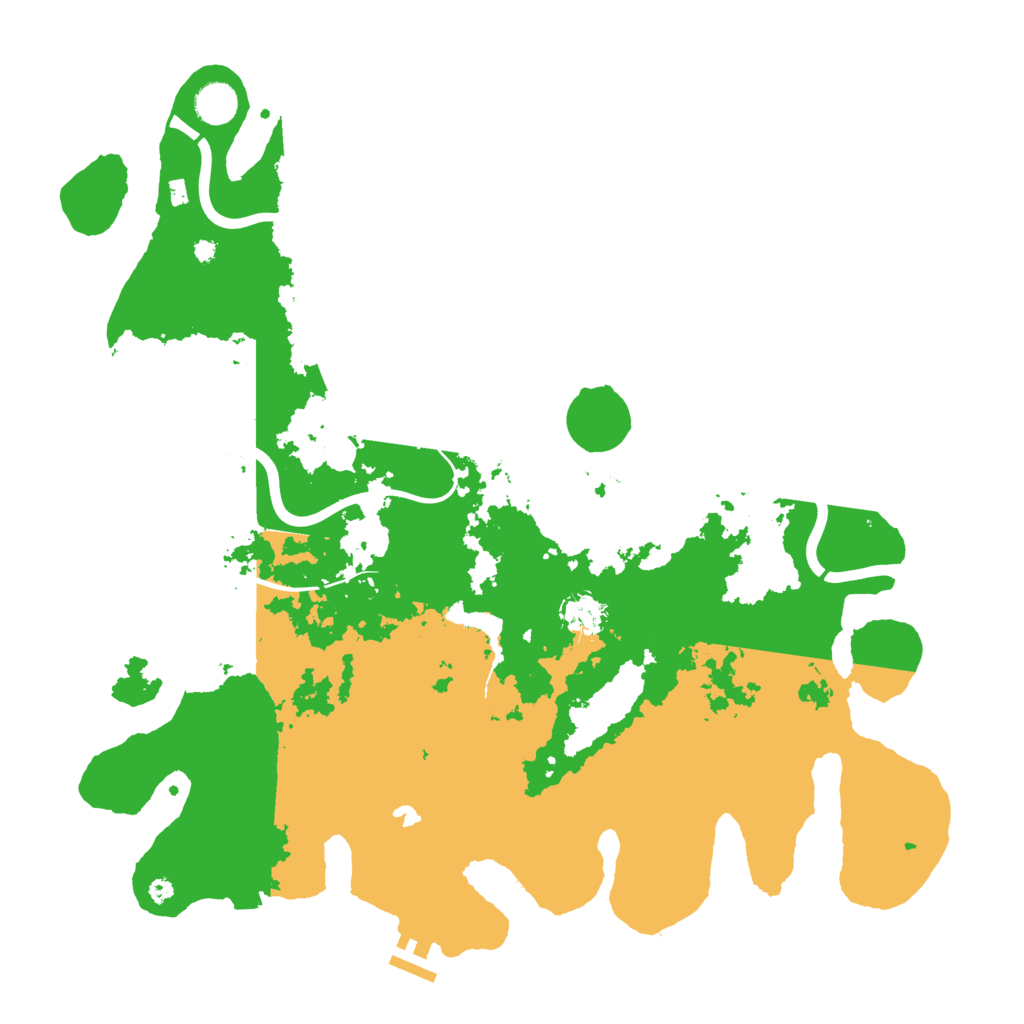 Biome Rust Map: Procedural Map, Size: 4250, Seed: 1991709467