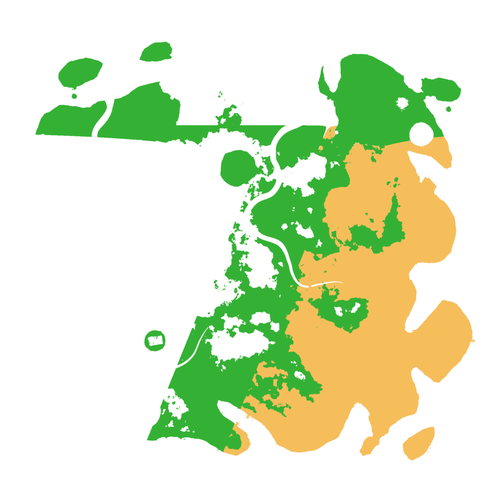 Biome Rust Map: Procedural Map, Size: 3850, Seed: 1752198244
