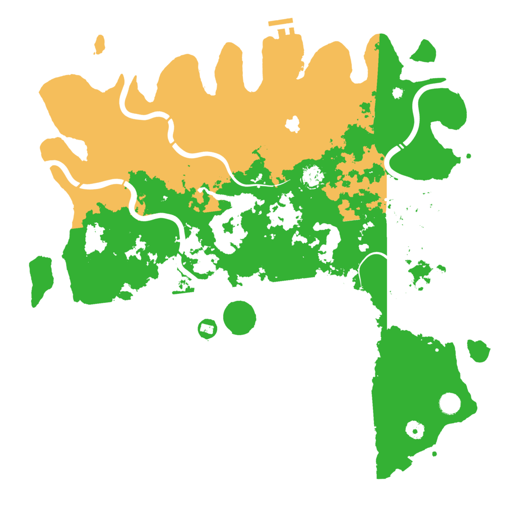 Biome Rust Map: Procedural Map, Size: 4250, Seed: 1523277856