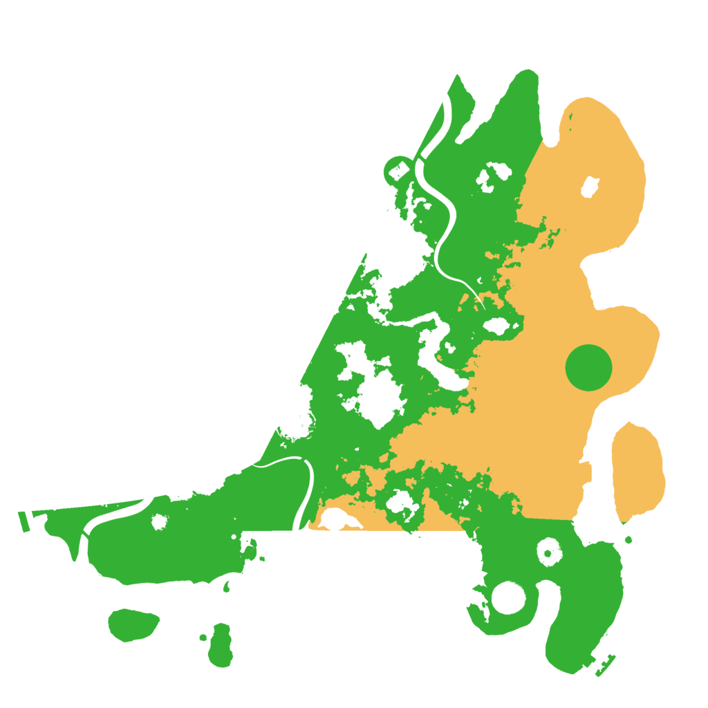Biome Rust Map: Procedural Map, Size: 4000, Seed: 473475157