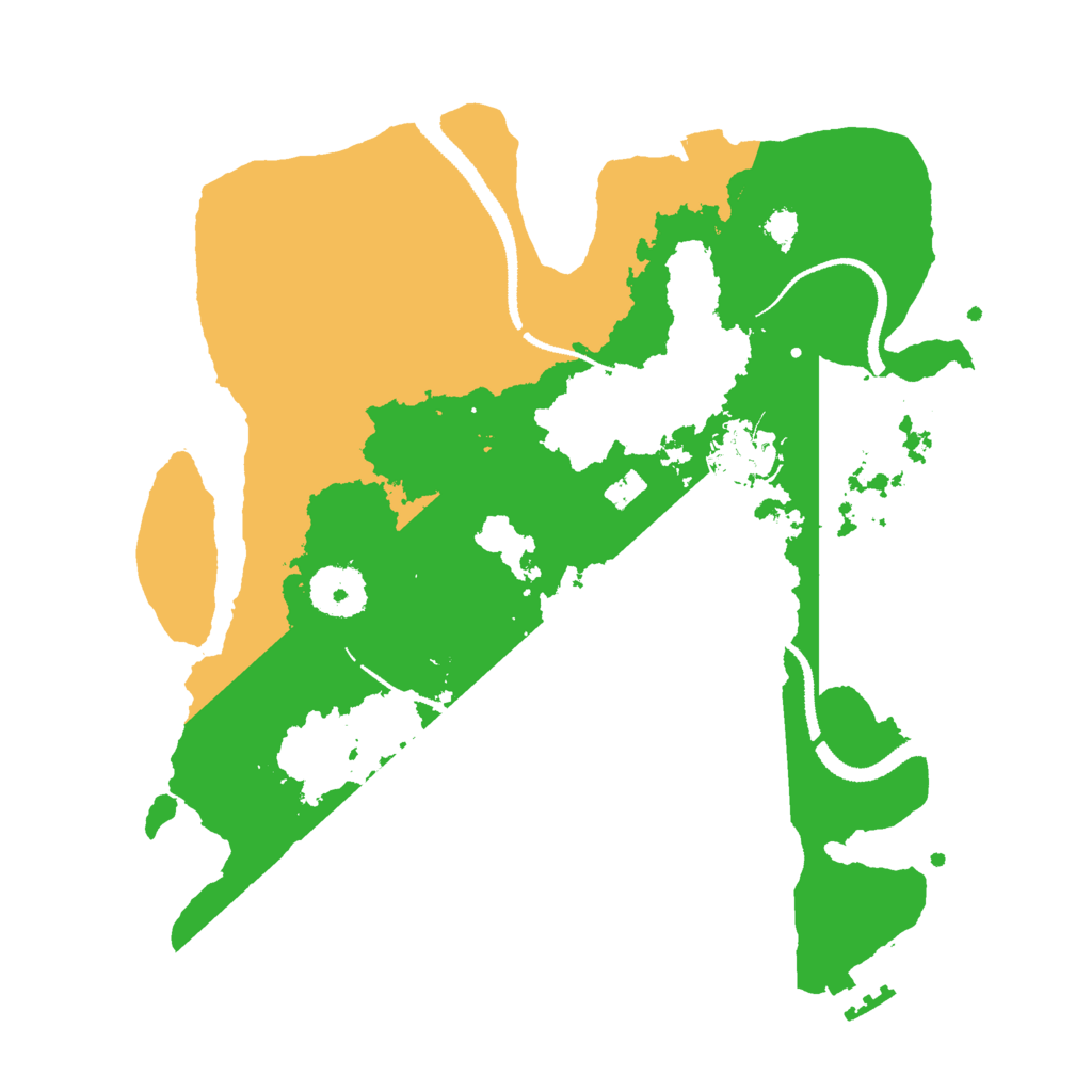 Biome Rust Map: Procedural Map, Size: 3000, Seed: 763291080