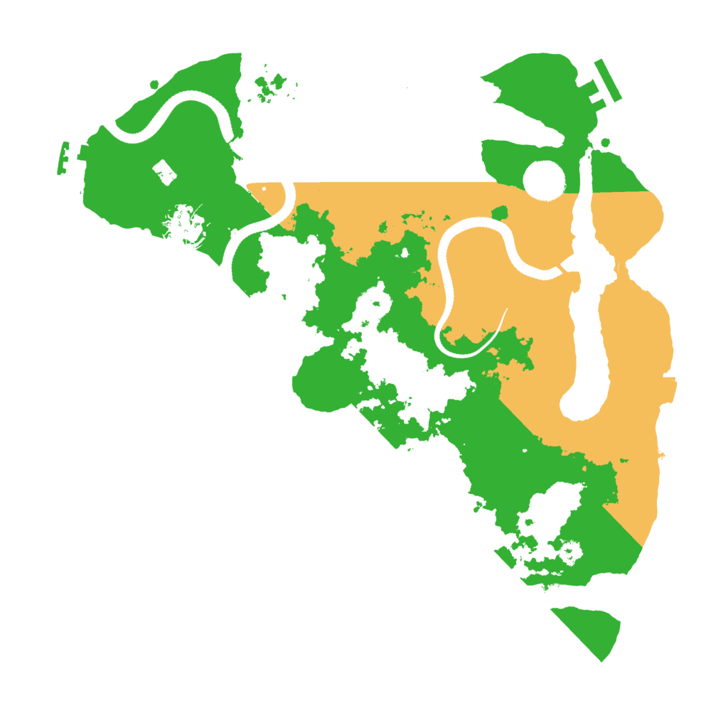 Biome Rust Map: Procedural Map, Size: 3275, Seed: 1563