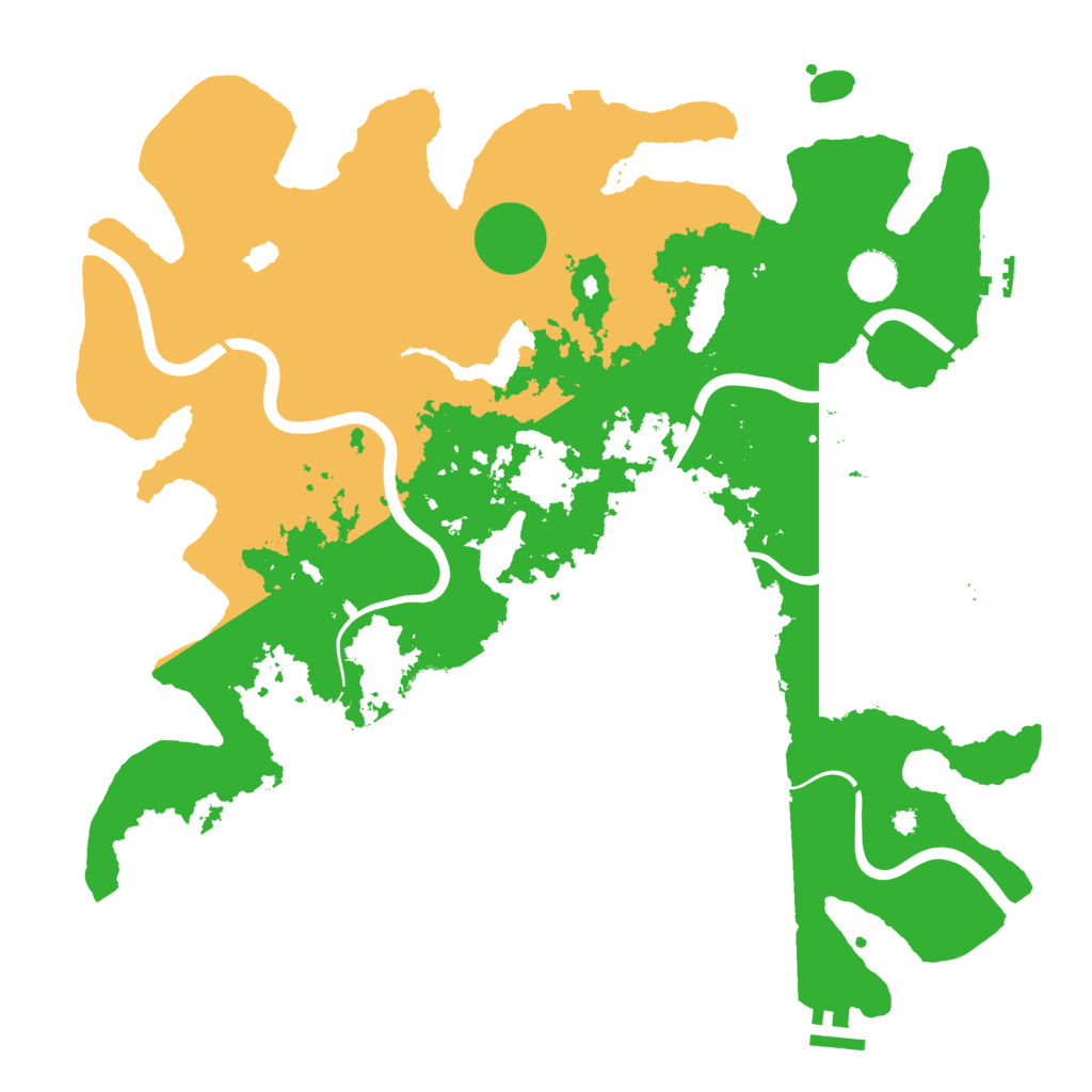 Biome Rust Map: Procedural Map, Size: 4000, Seed: 1370244271