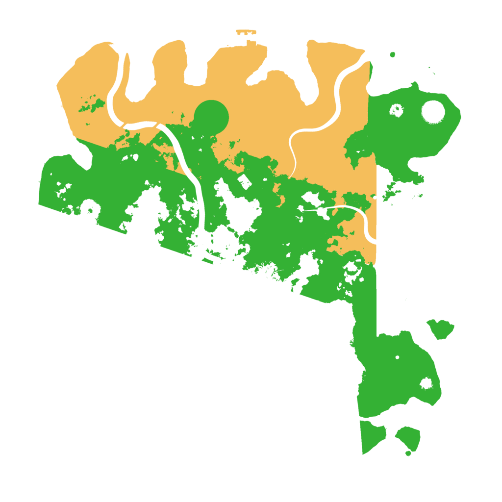 Biome Rust Map: Procedural Map, Size: 3800, Seed: 48534902