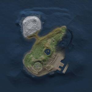 Thumbnail Rust Map: Procedural Map, Size: 1500, Seed: 192178960, 3 Monuments