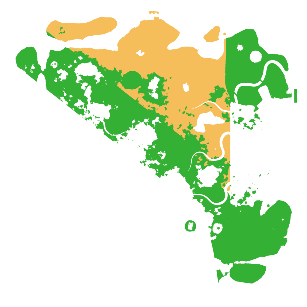 Biome Rust Map: Procedural Map, Size: 4500, Seed: 939136723