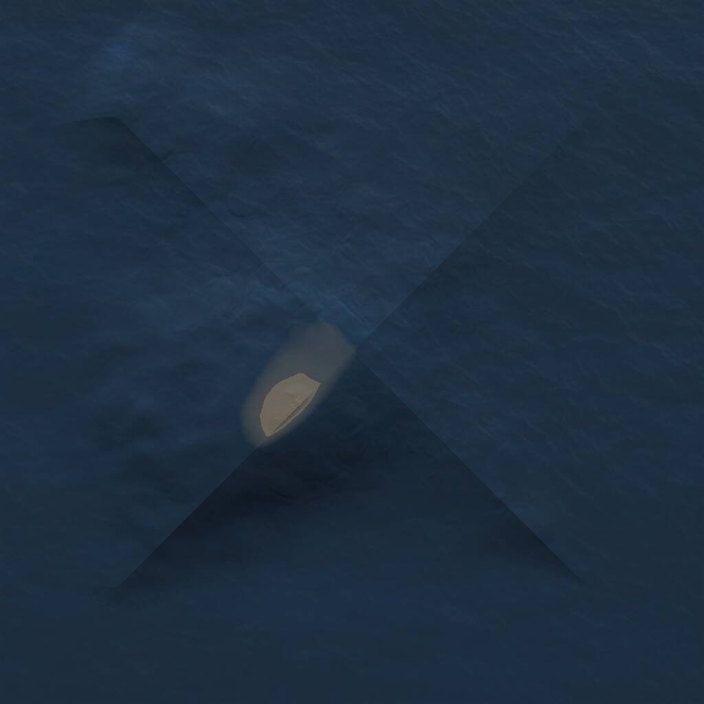 Rust Map: Procedural Map, Size: 1000, Seed: 163701768, 1 Monuments
