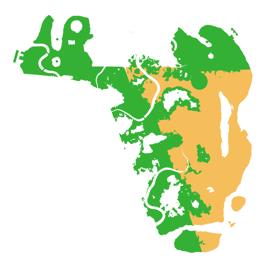 Biome Rust Map: Procedural Map, Size: 4250, Seed: 899244674