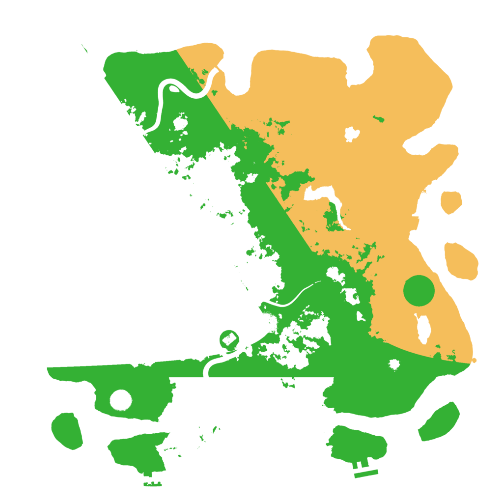 Biome Rust Map: Procedural Map, Size: 4250, Seed: 1696419466