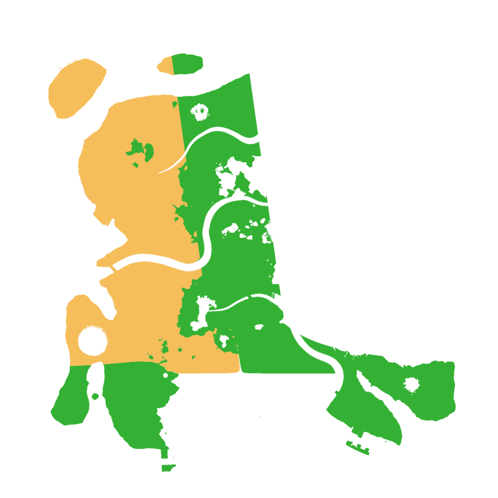 Biome Rust Map: Procedural Map, Size: 3000, Seed: 701574963