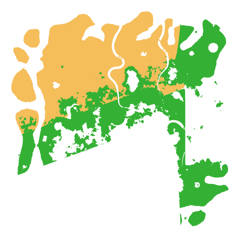 Biome Rust Map: Procedural Map, Size: 4500, Seed: 1594727550