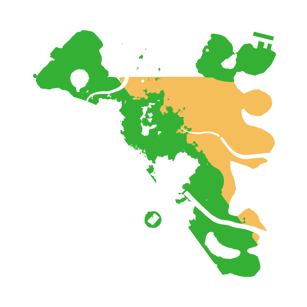 Biome Rust Map: Procedural Map, Size: 3000, Seed: 572901026