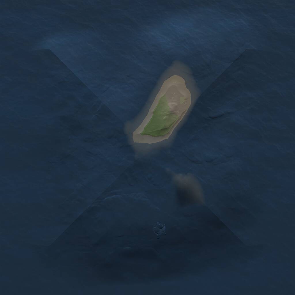 Rust Map: Procedural Map, Size: 1000, Seed: 145470932, 1 Monuments
