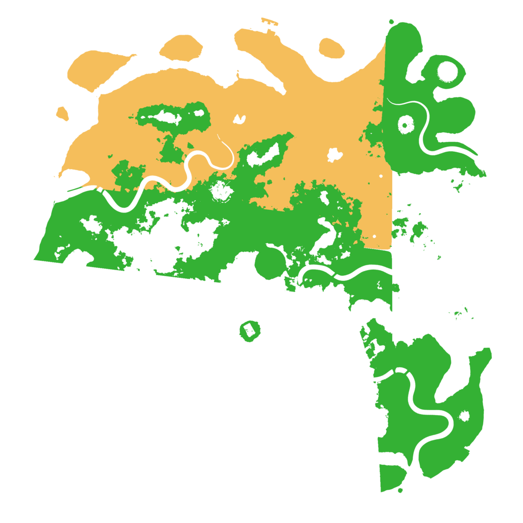 Biome Rust Map: Procedural Map, Size: 4500, Seed: 359586359