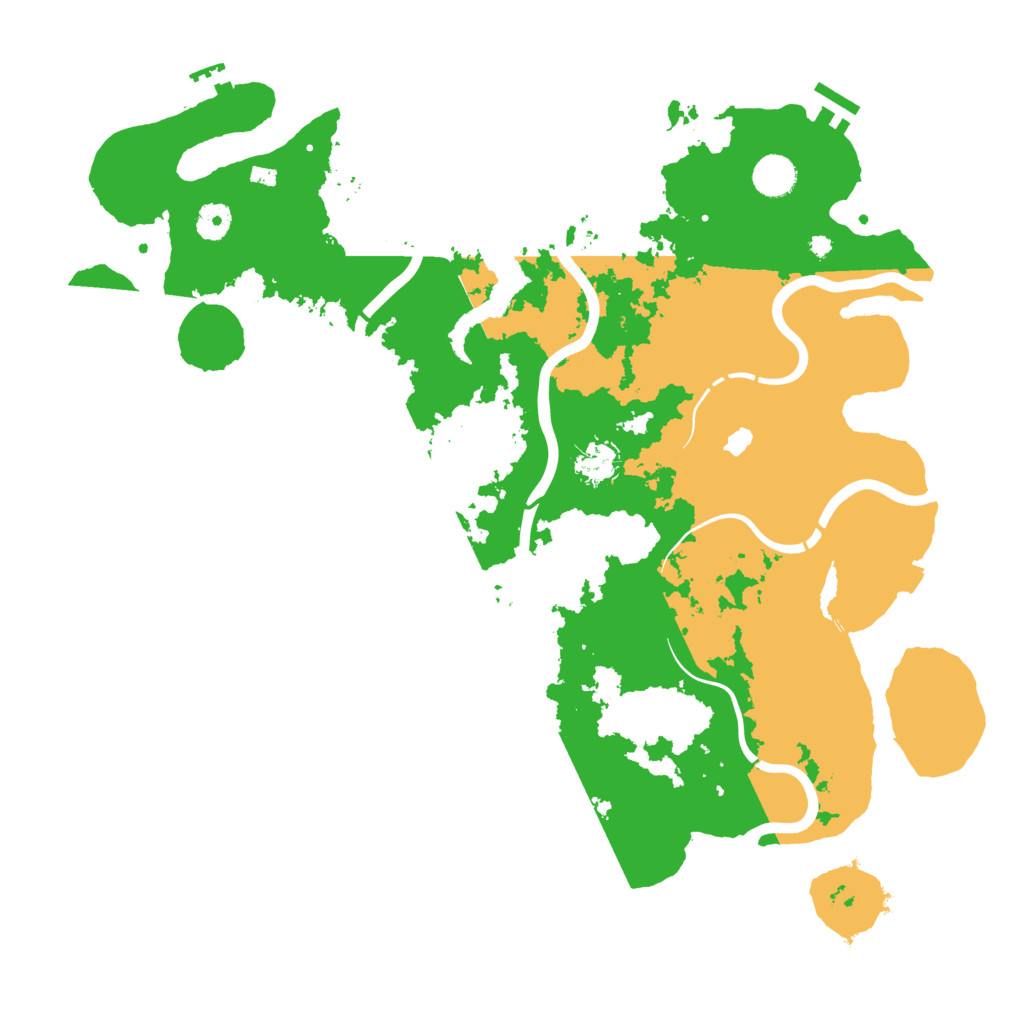 Biome Rust Map: Procedural Map, Size: 4250, Seed: 329384436