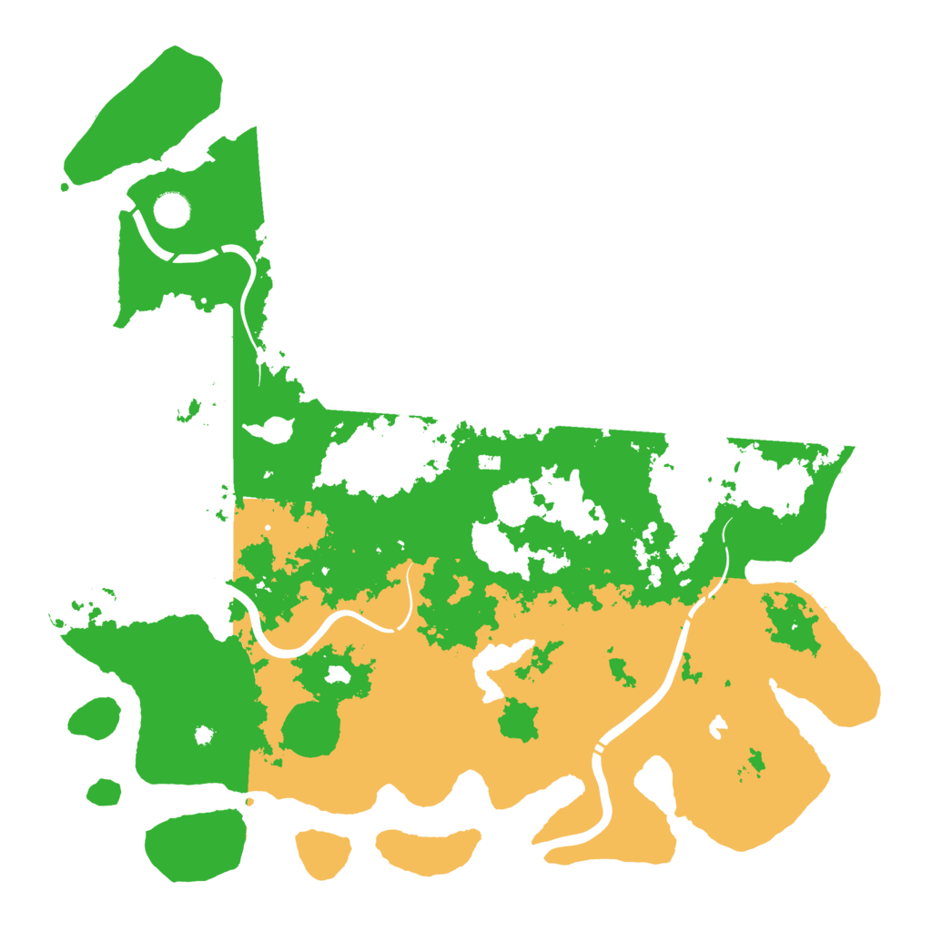 Biome Rust Map: Procedural Map, Size: 4500, Seed: 687188423