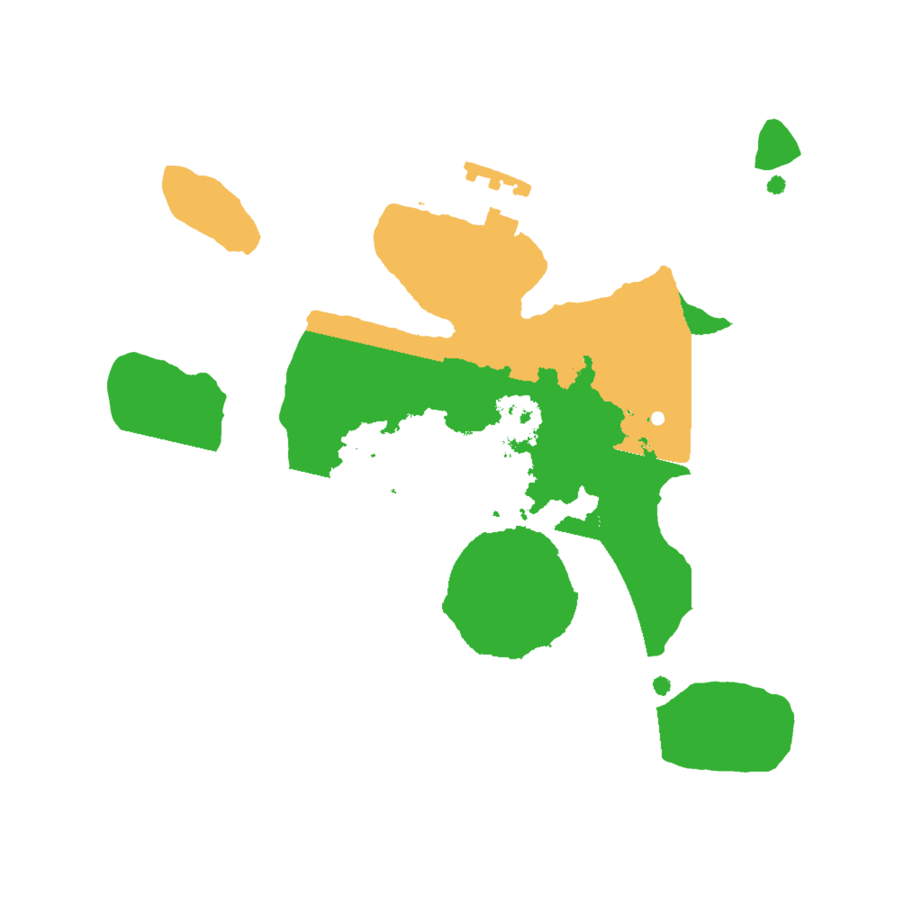 Biome Rust Map: Procedural Map, Size: 2000, Seed: 1353935016