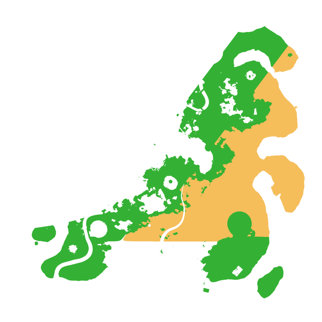 Biome Rust Map: Procedural Map, Size: 3500, Seed: 1482183308