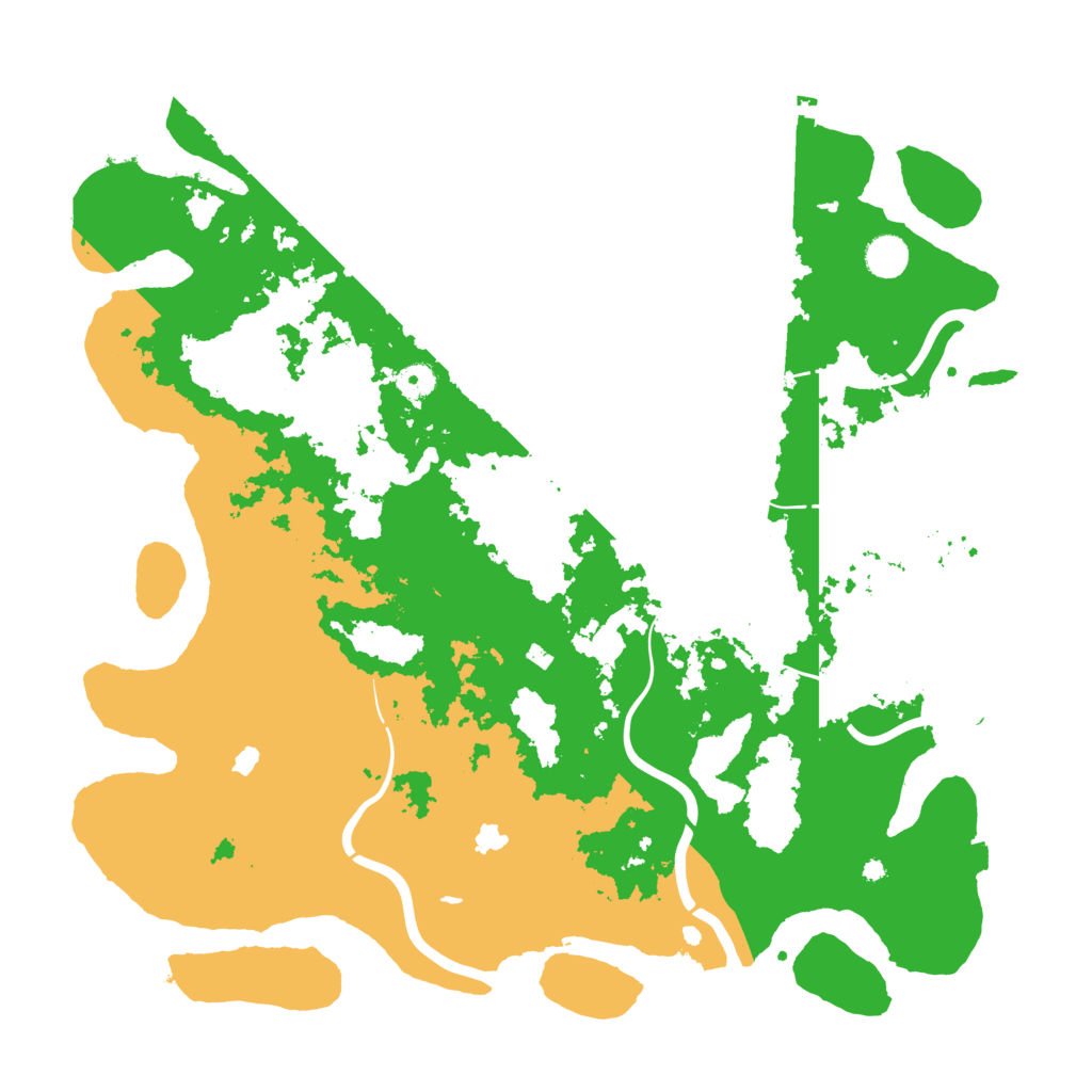 Biome Rust Map: Procedural Map, Size: 4500, Seed: 346906659