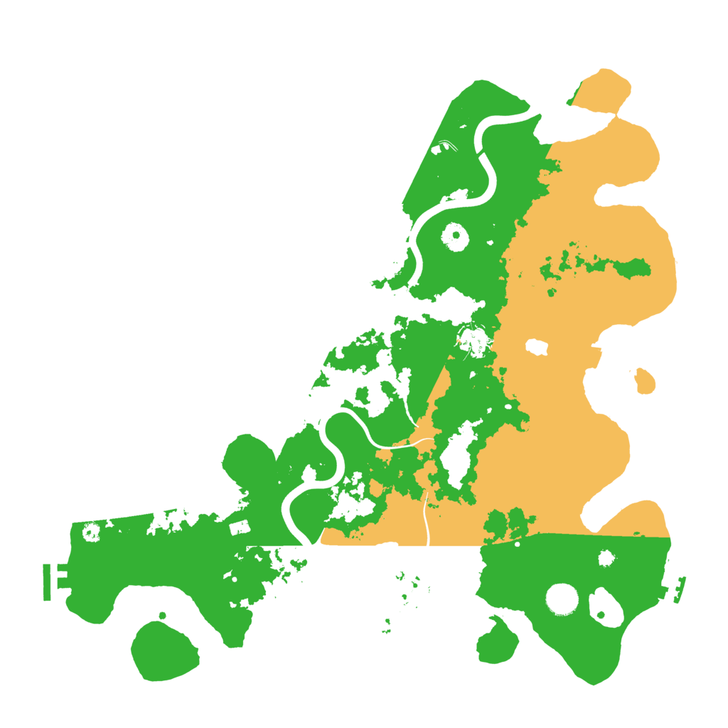 Biome Rust Map: Procedural Map, Size: 4000, Seed: 354258715