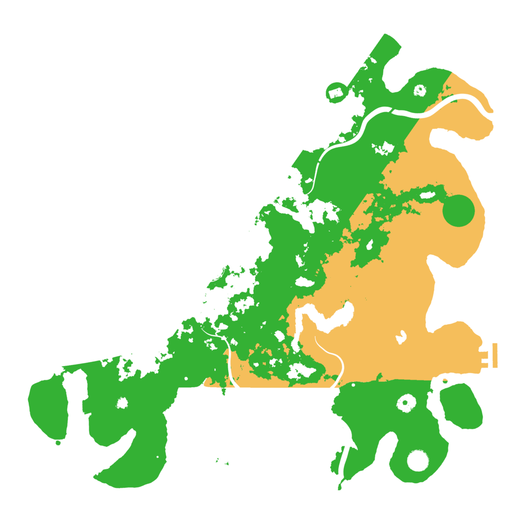 Biome Rust Map: Procedural Map, Size: 4250, Seed: 1306335767