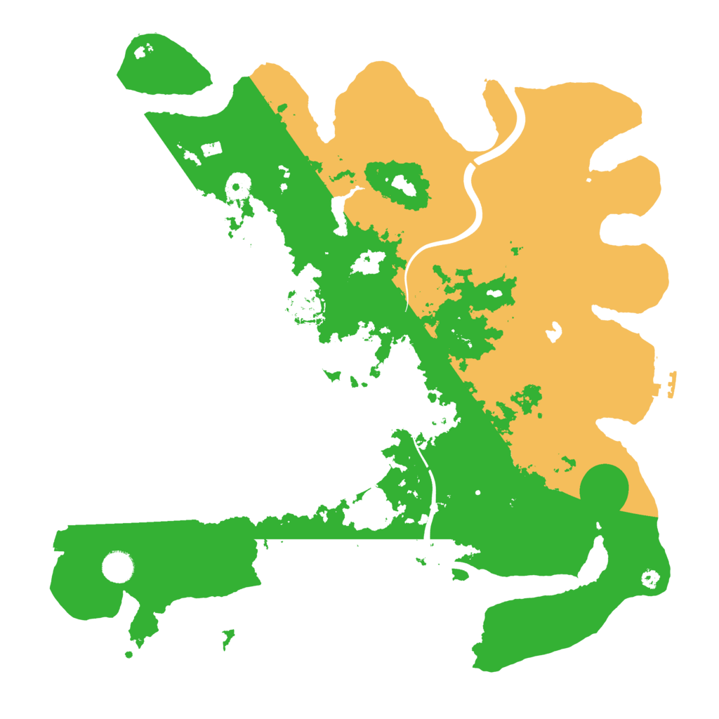 Biome Rust Map: Procedural Map, Size: 4000, Seed: 863157