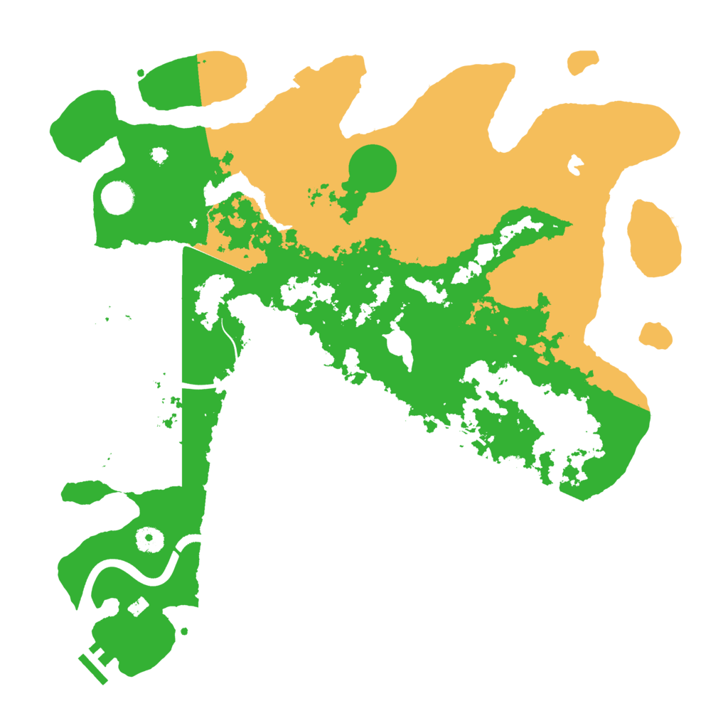 Biome Rust Map: Procedural Map, Size: 4000, Seed: 1772296456