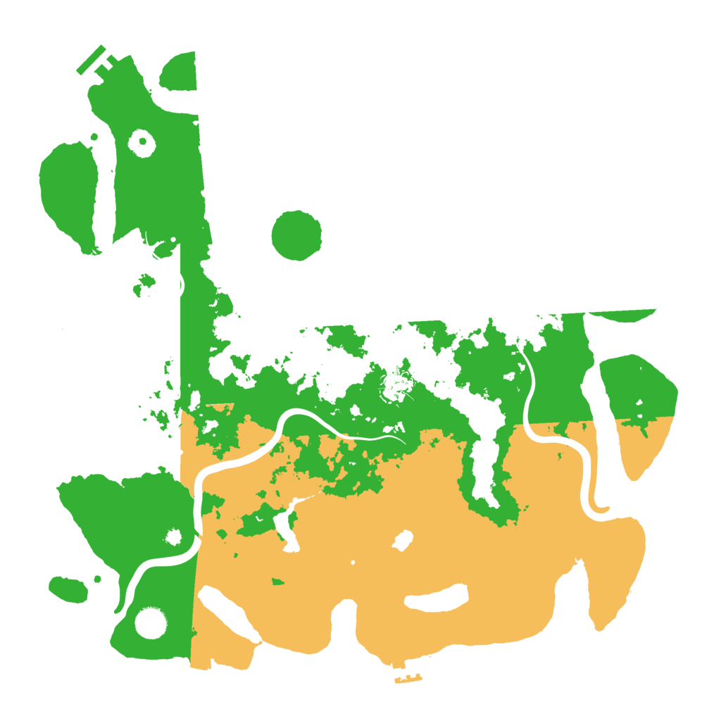 Biome Rust Map: Procedural Map, Size: 4000, Seed: 2008326174