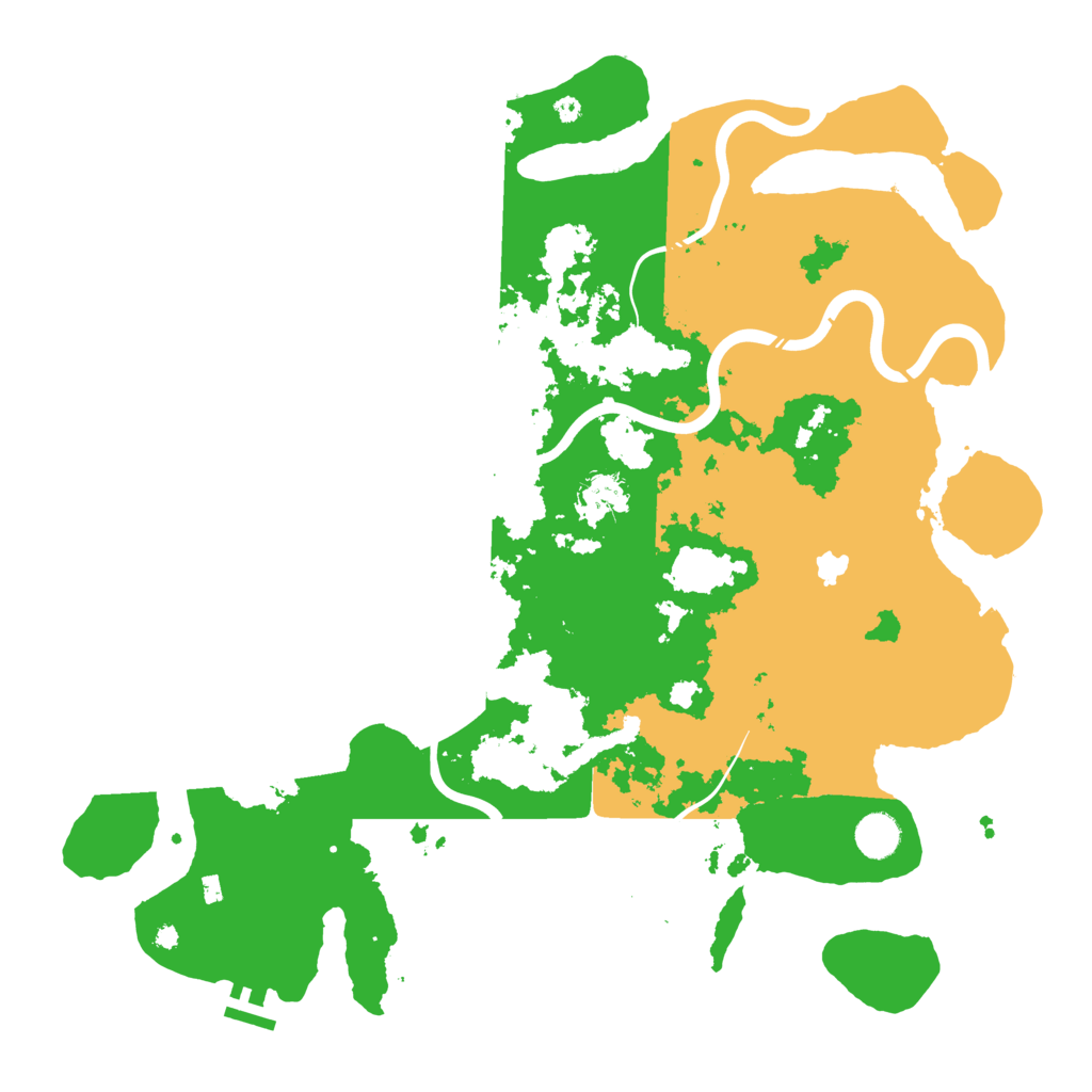 Biome Rust Map: Procedural Map, Size: 4250, Seed: 1576486200