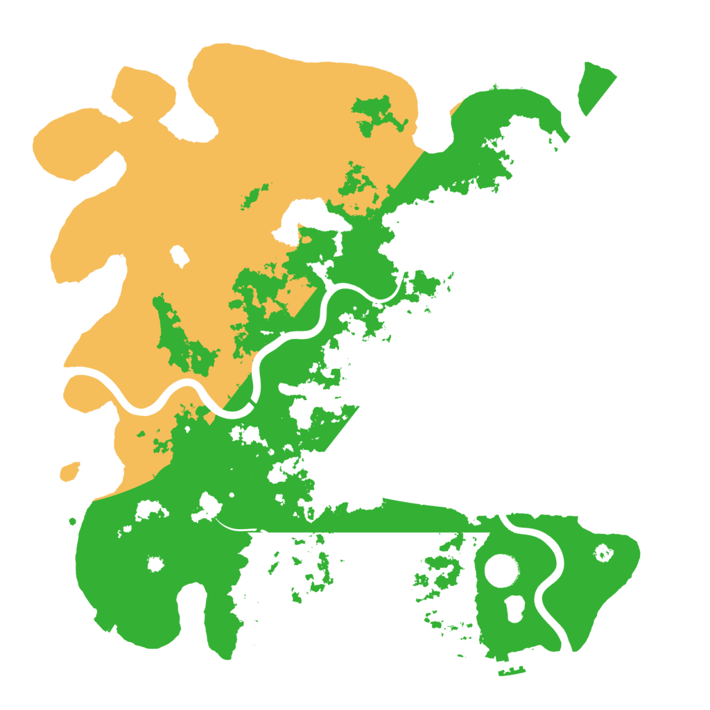 Biome Rust Map: Procedural Map, Size: 4000, Seed: 409758