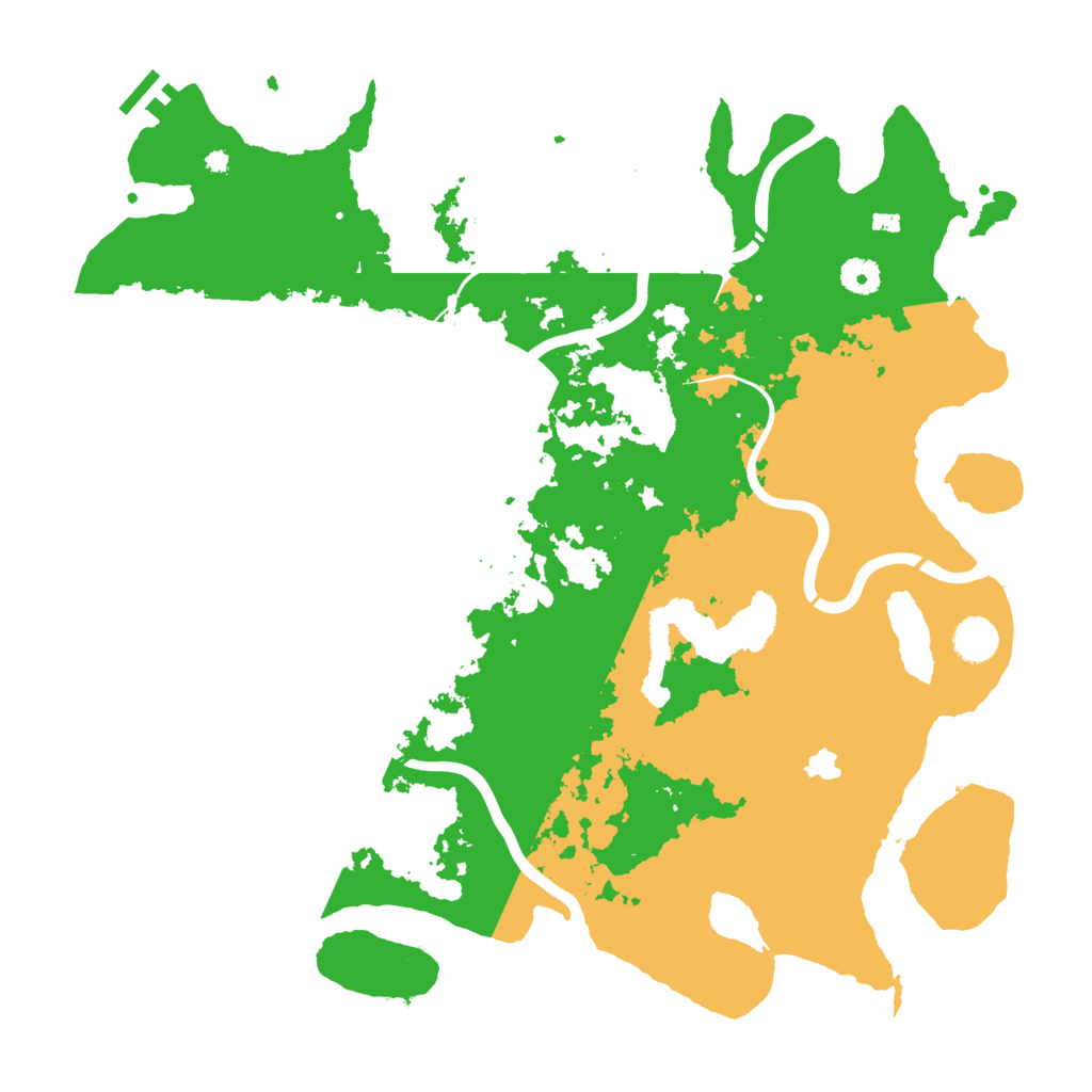 Biome Rust Map: Procedural Map, Size: 4250, Seed: 246902420