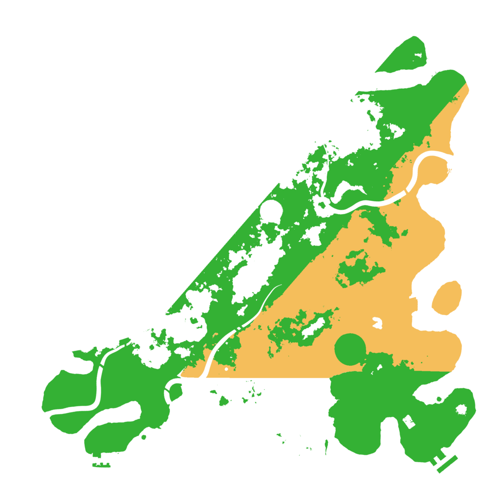 Biome Rust Map: Procedural Map, Size: 4250, Seed: 23104