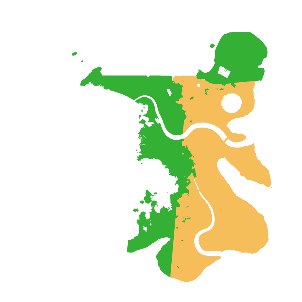 Biome Rust Map: Procedural Map, Size: 2700, Seed: 1771070517