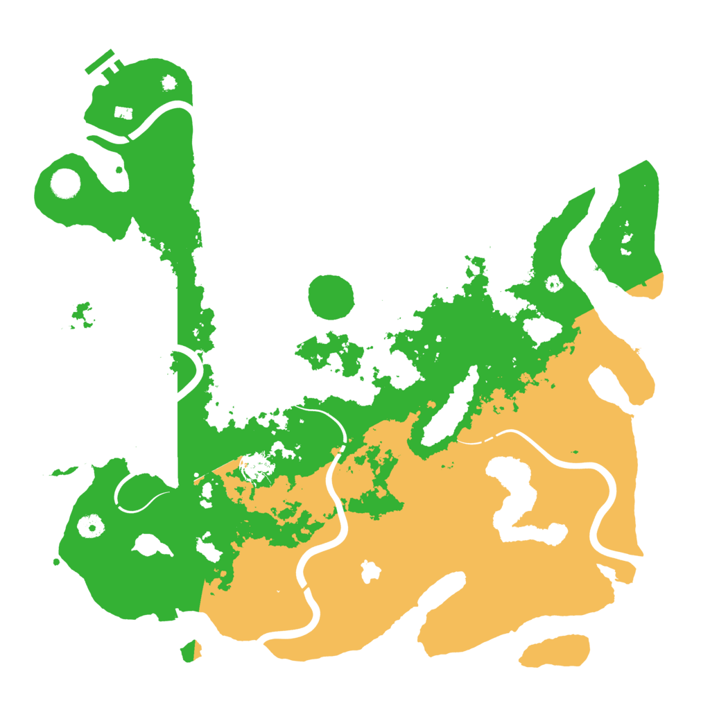 Biome Rust Map: Procedural Map, Size: 4250, Seed: 426629334