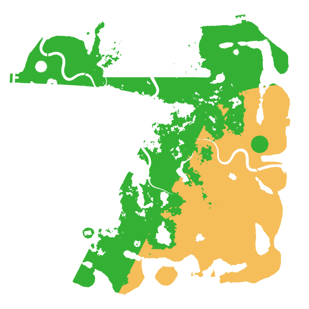 Biome Rust Map: Procedural Map, Size: 4700, Seed: 1842852519