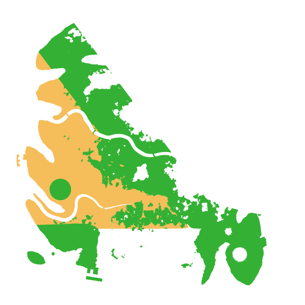 Biome Rust Map: Procedural Map, Size: 3750, Seed: 1240379132