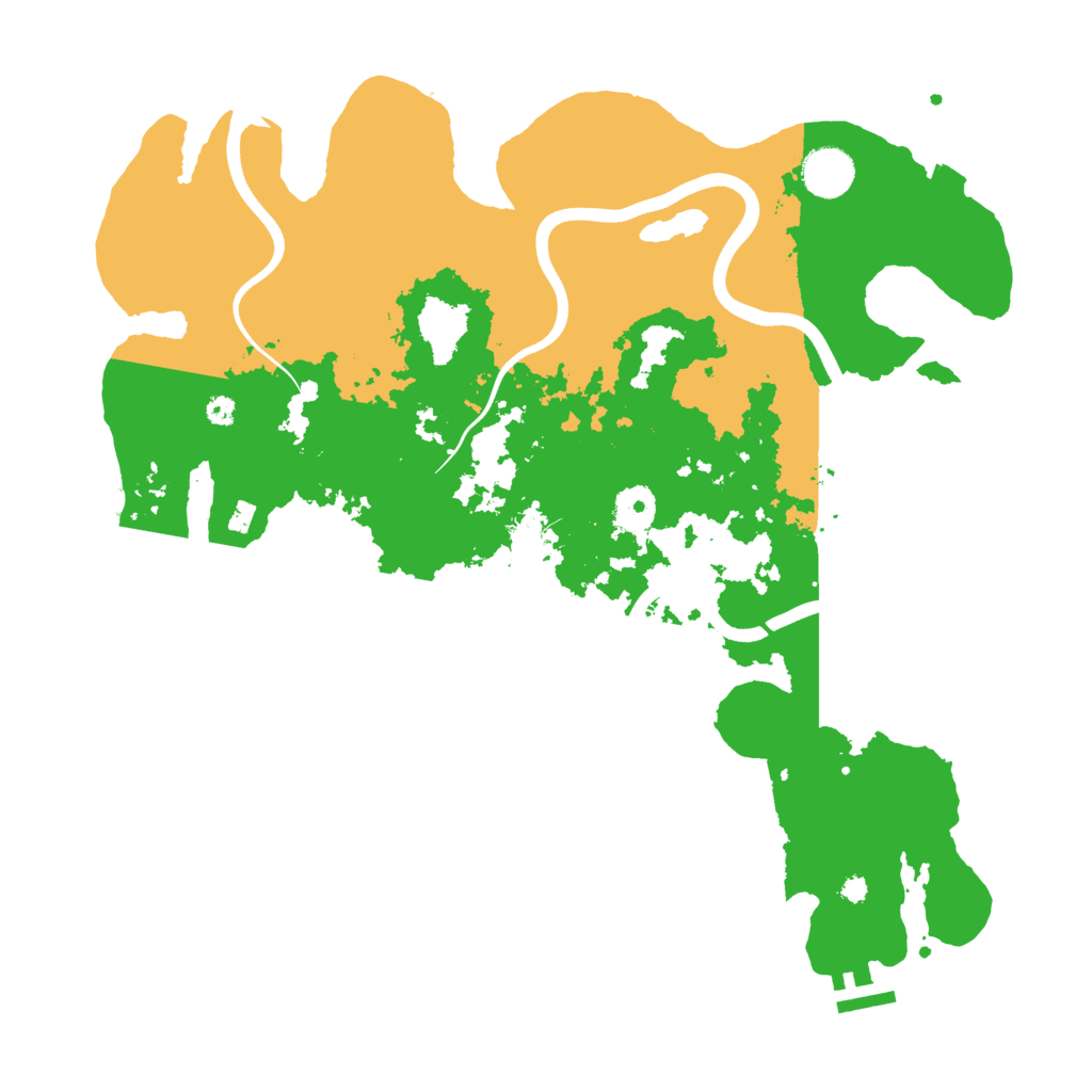 Biome Rust Map: Procedural Map, Size: 3750, Seed: 853674135