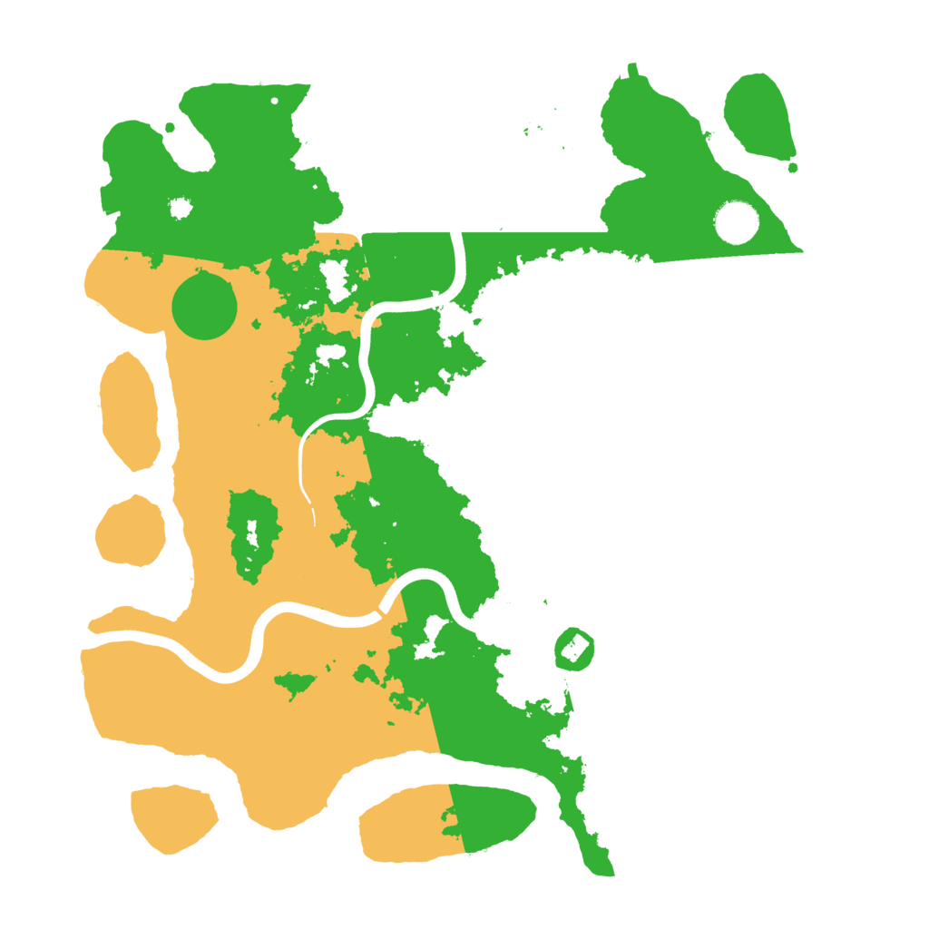 Biome Rust Map: Procedural Map, Size: 3750, Seed: 465181048