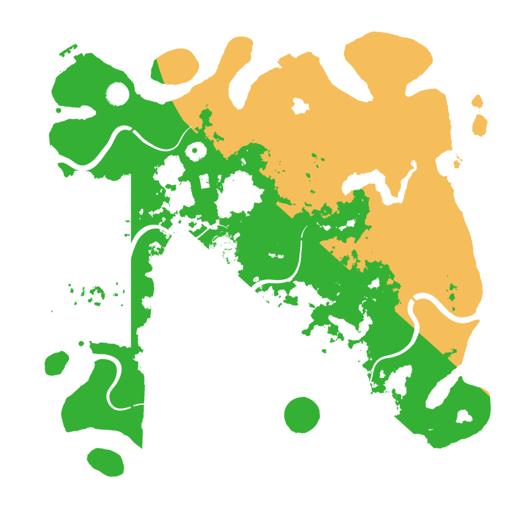 Biome Rust Map: Procedural Map, Size: 4000, Seed: 440130692