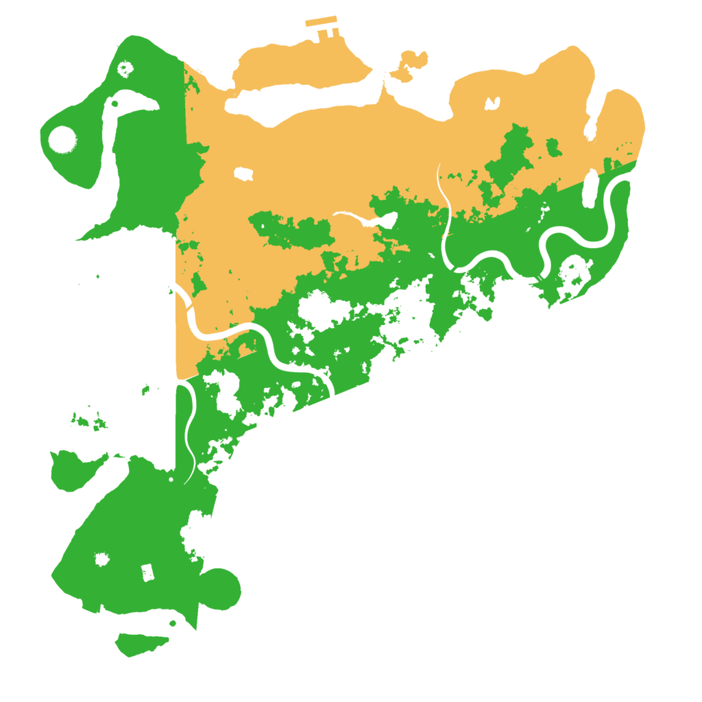 Biome Rust Map: Procedural Map, Size: 4500, Seed: 1631606691