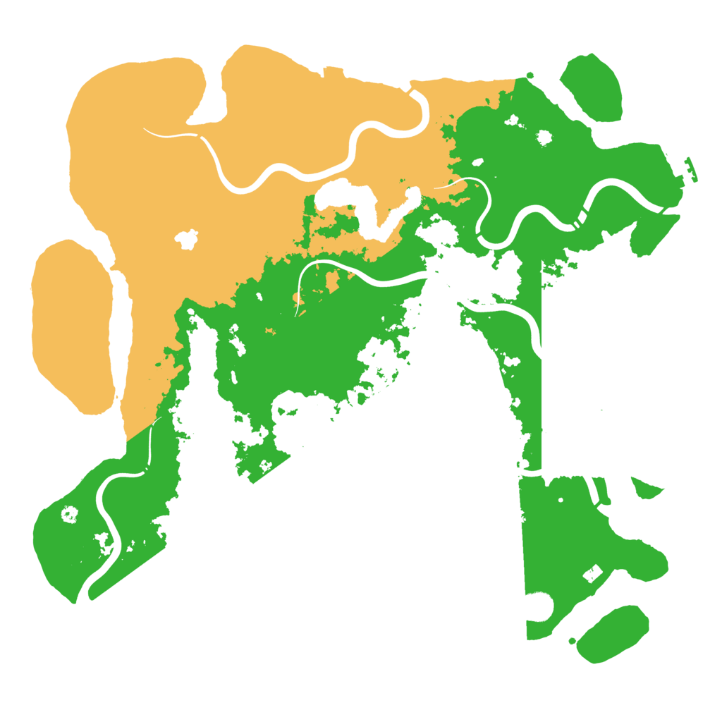 Biome Rust Map: Procedural Map, Size: 4250, Seed: 1692615601