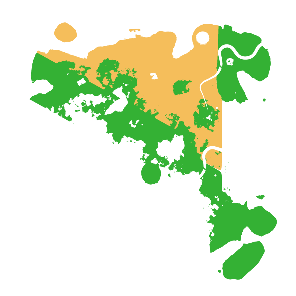Biome Rust Map: Procedural Map, Size: 4000, Seed: 1765227737