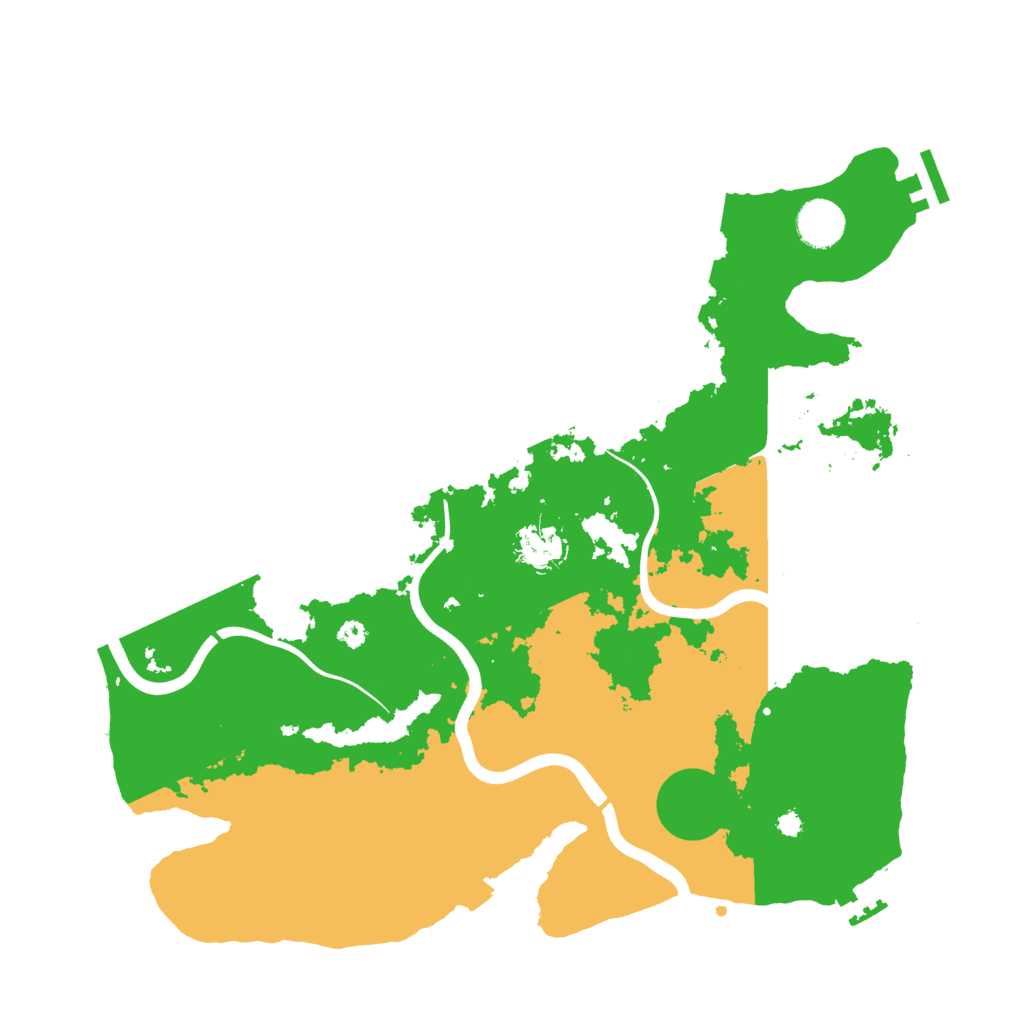 Biome Rust Map: Procedural Map, Size: 3750, Seed: 2678181