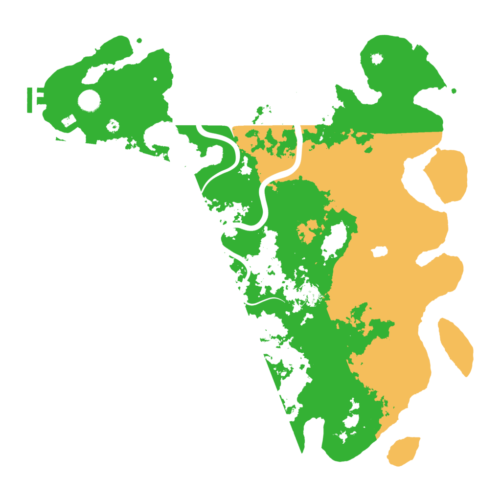 Biome Rust Map: Procedural Map, Size: 4000, Seed: 219928493