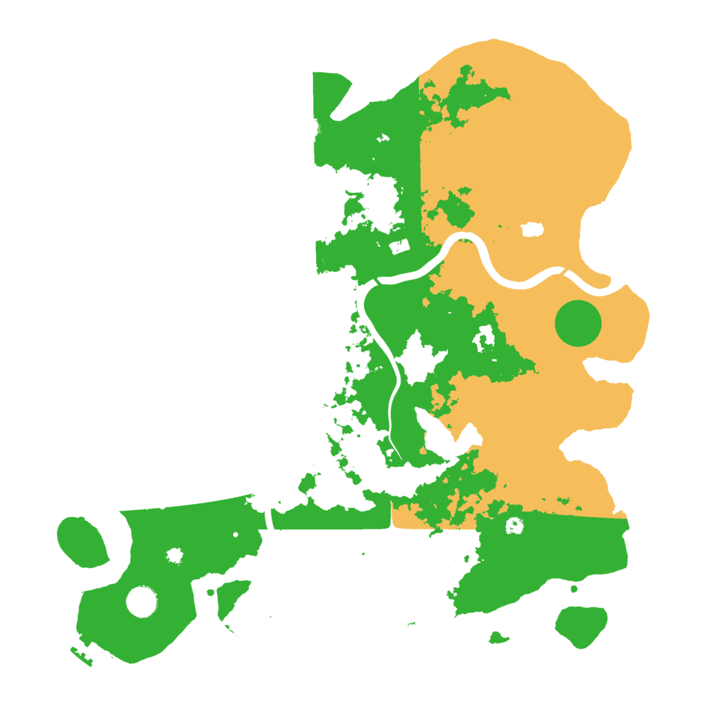 Biome Rust Map: Procedural Map, Size: 4000, Seed: 321873460