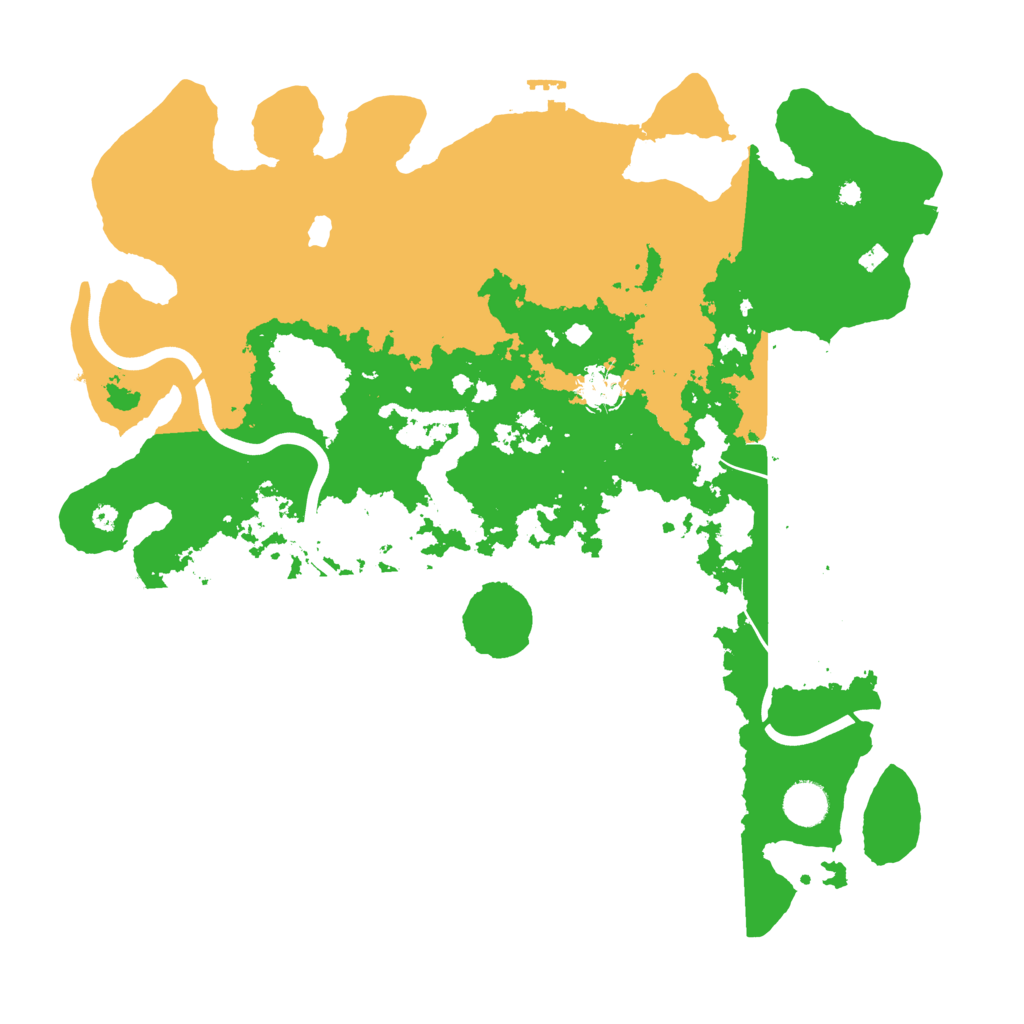 Biome Rust Map: Procedural Map, Size: 4000, Seed: 1929422064