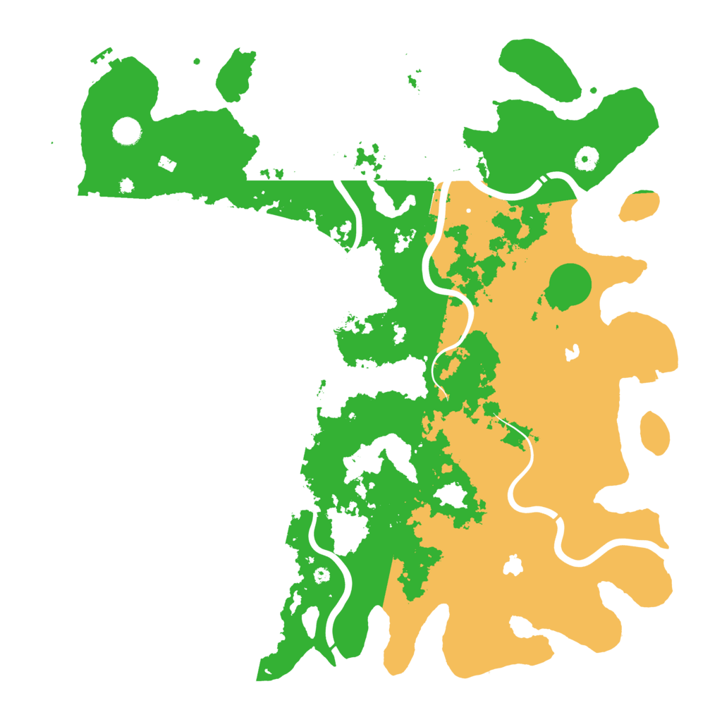 Biome Rust Map: Procedural Map, Size: 4500, Seed: 747783589