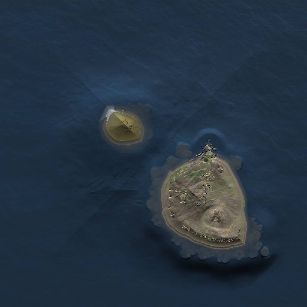 Rust Map: Procedural Map, Size: 1000, Seed: 588718684, 1 Monuments