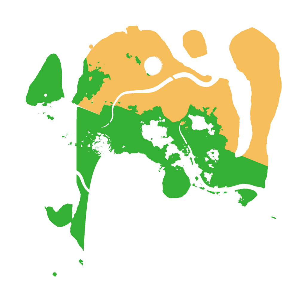 Biome Rust Map: Procedural Map, Size: 3000, Seed: 1859287705