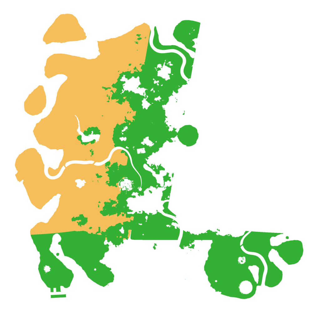 Biome Rust Map: Procedural Map, Size: 4250, Seed: 2005525521